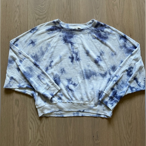 Z Supply Tops - Z Supply Blue and White Cloud Claire Sweatshirt